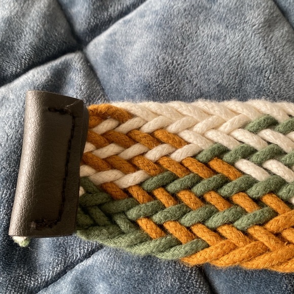 NWT Zara Cotton Knit Belt - Picture 9 of 9
